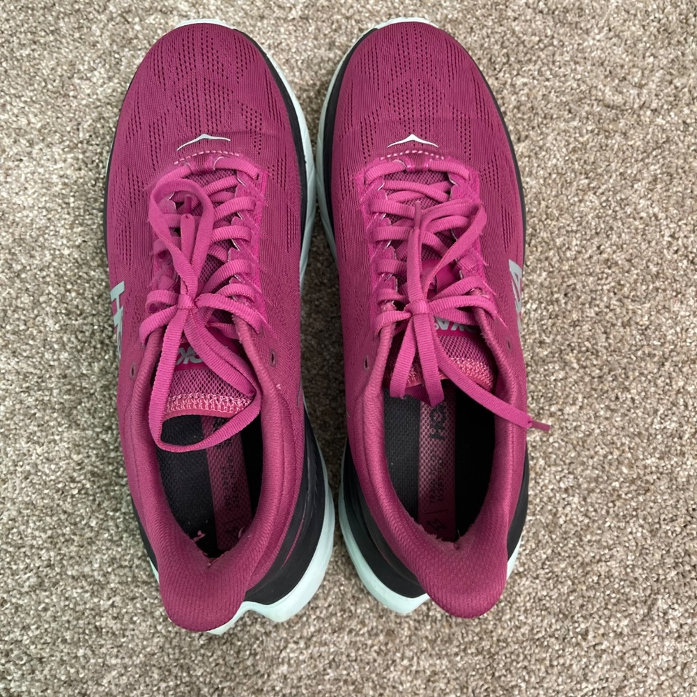 Hoka Mach 4 Road Running Shoes Fuchsia Women’s Size 9.5 US - Picture 5 of 13